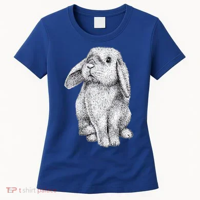 Lop Eared Bunny Rabbit Cute Gift Women's T-Shirt