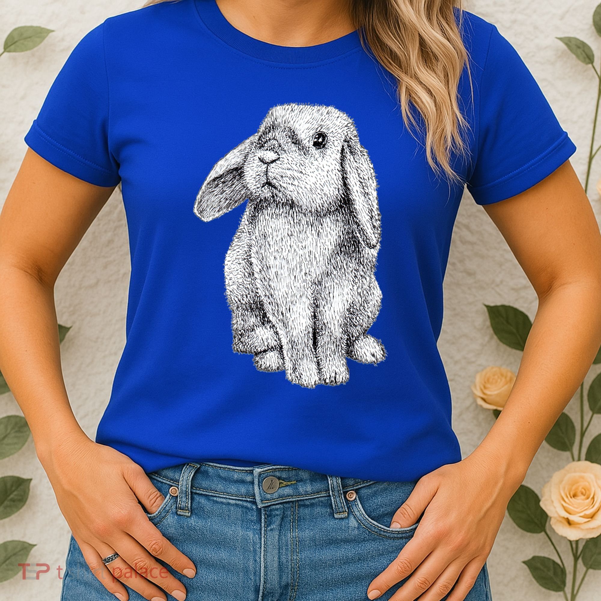 Lop Eared Bunny Rabbit Cute Gift Women's T-Shirt