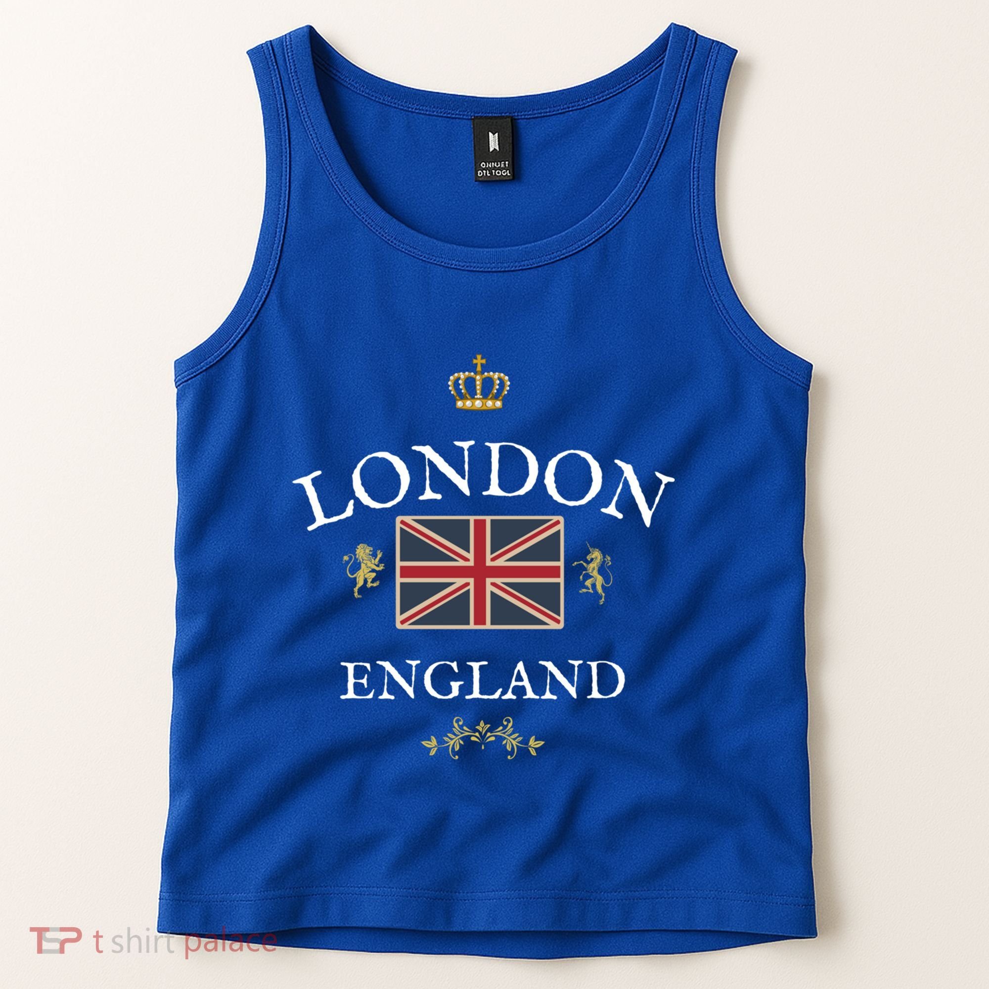 London England British Union Jack Flag Great Britain Uk Gift Tank Top