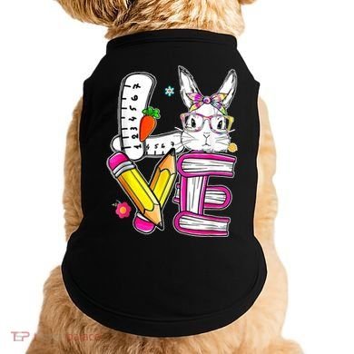 Love Easter Bunny School Doggie Tank