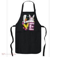 Love Easter Bunny School Apron thumb 0