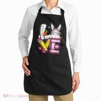 Love Easter Bunny School Apron thumb 2