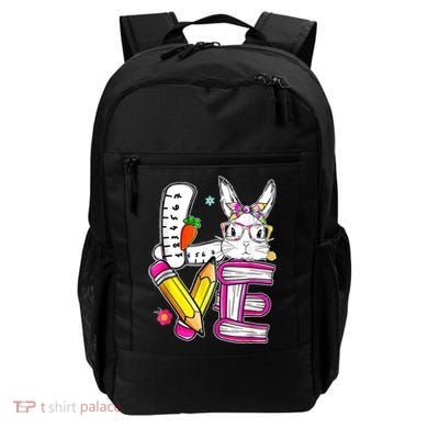 Love Easter Bunny School Backpack