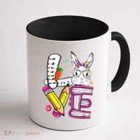 Love Easter Bunny School Coffee Mug thumb 1