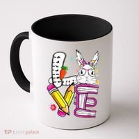 Love Easter Bunny School Coffee Mug thumb 0