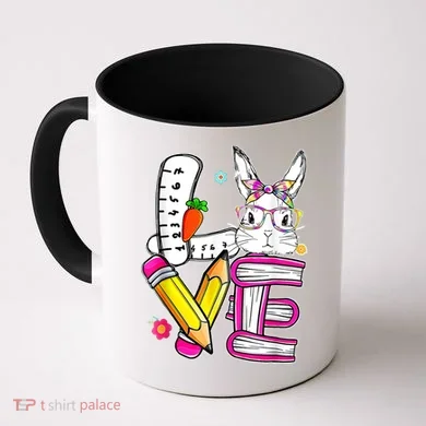 Love Easter Bunny School Coffee Mug