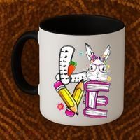 Love Easter Bunny School Coffee Mug thumb 2