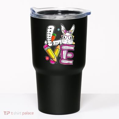 Love Easter Bunny School Tumbler