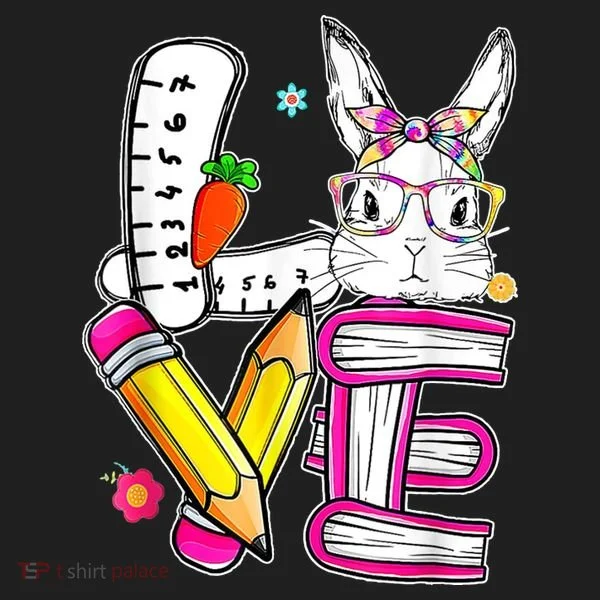 Love Easter Bunny School Tumbler
