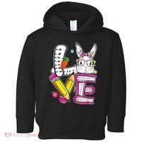 Love Easter Bunny School Toddler Hoodie thumb 0