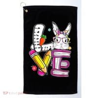 Love Easter Bunny School Golf Towel thumb 0