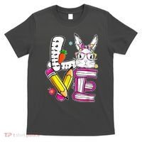 Love Easter Bunny School T-Shirt thumb 0
