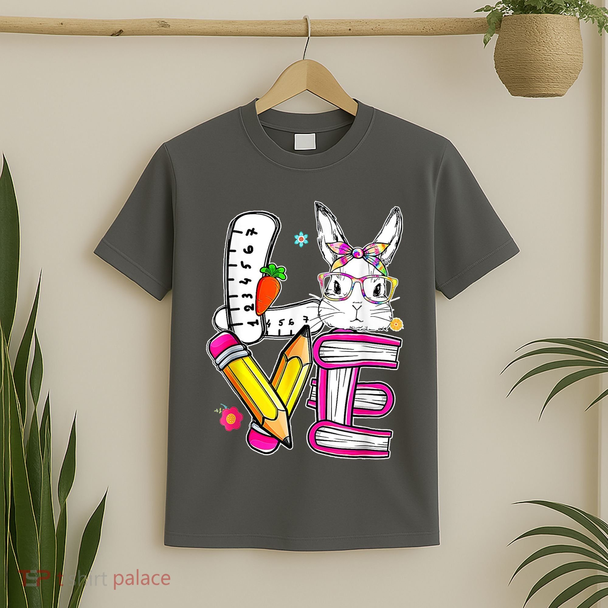 Love Easter Bunny School T-Shirt