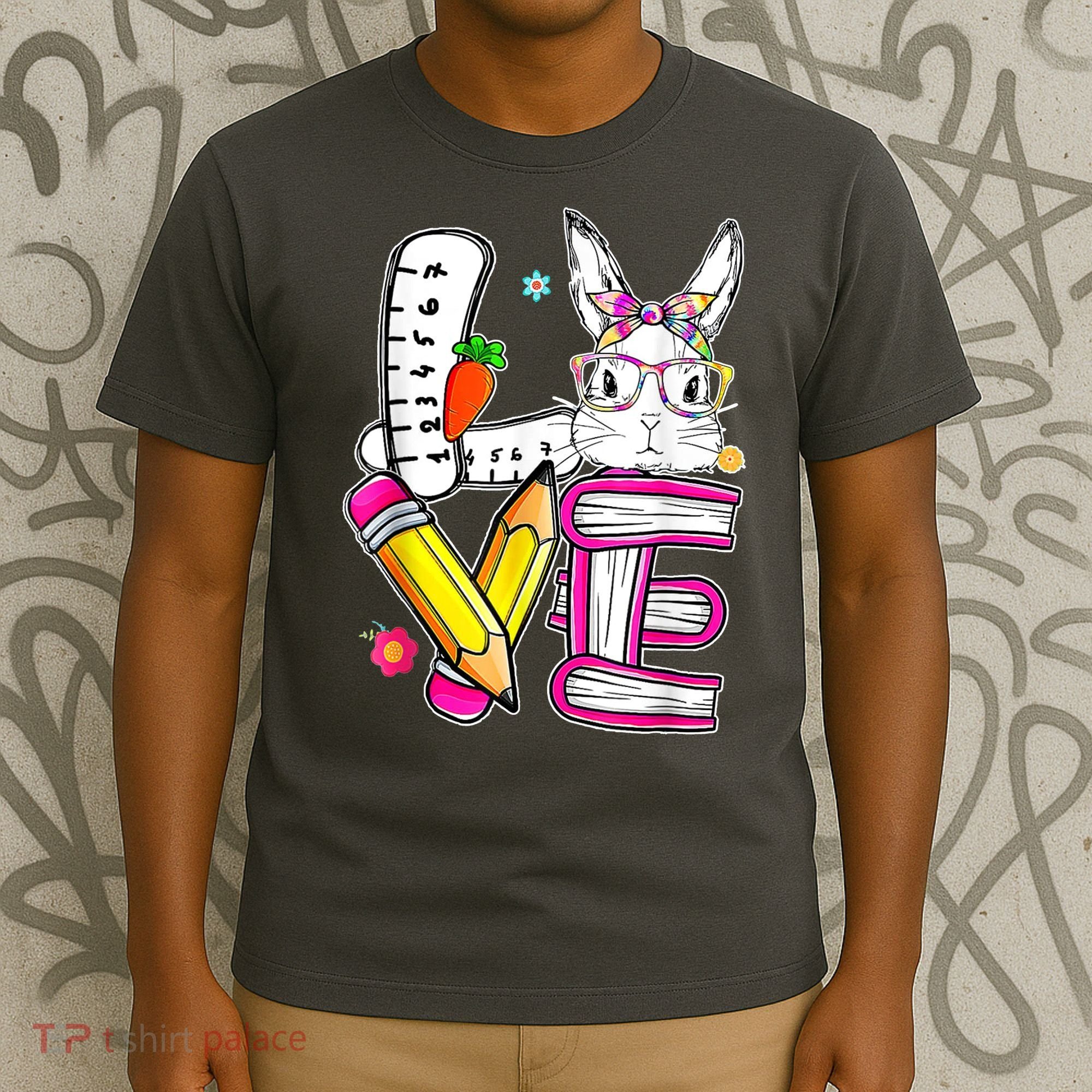 Love Easter Bunny School T-Shirt