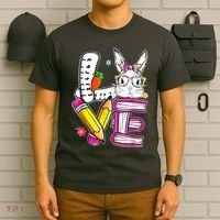 Love Easter Bunny School T-Shirt thumb 6