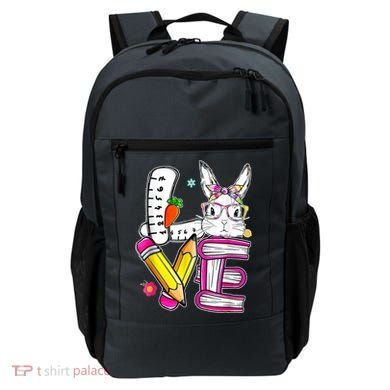 Love Easter Bunny School Backpack