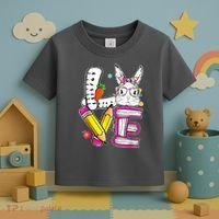 Love Easter Bunny School Toddler T-Shirt thumb 3