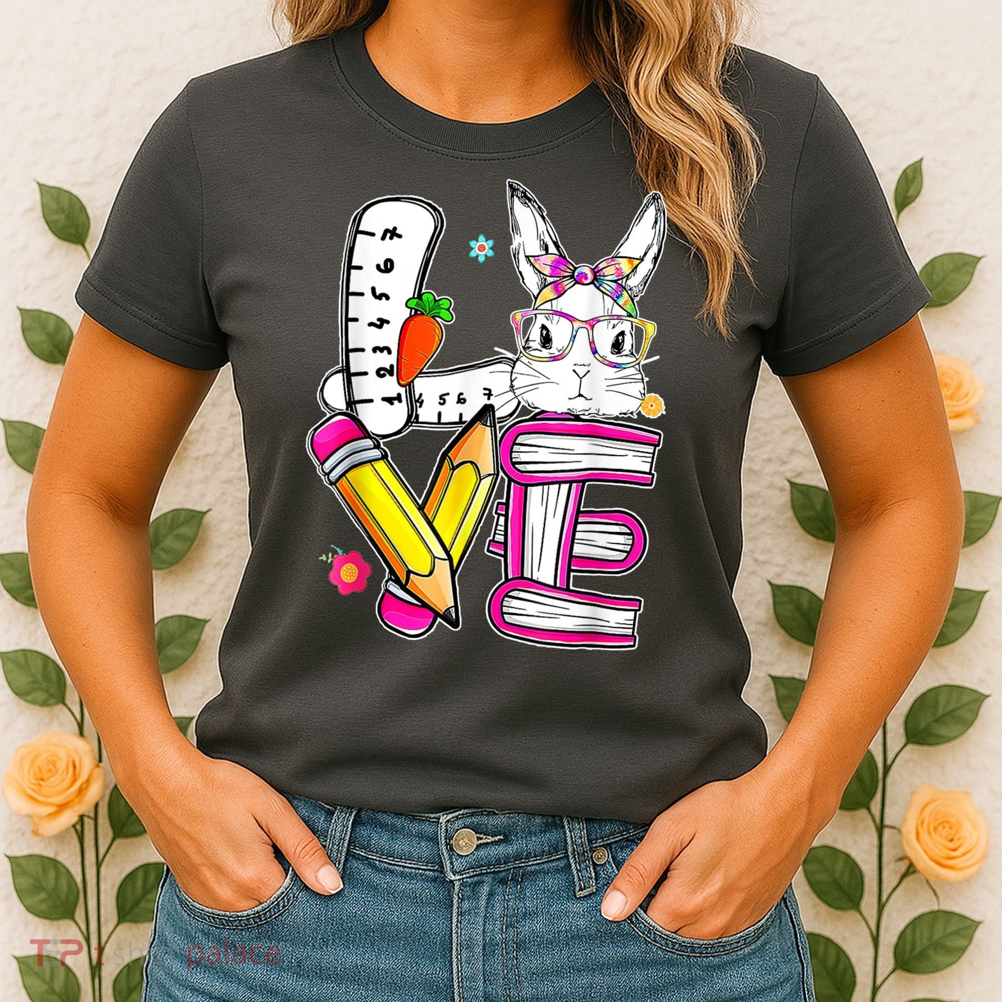 Love Easter Bunny School Women's T-Shirt