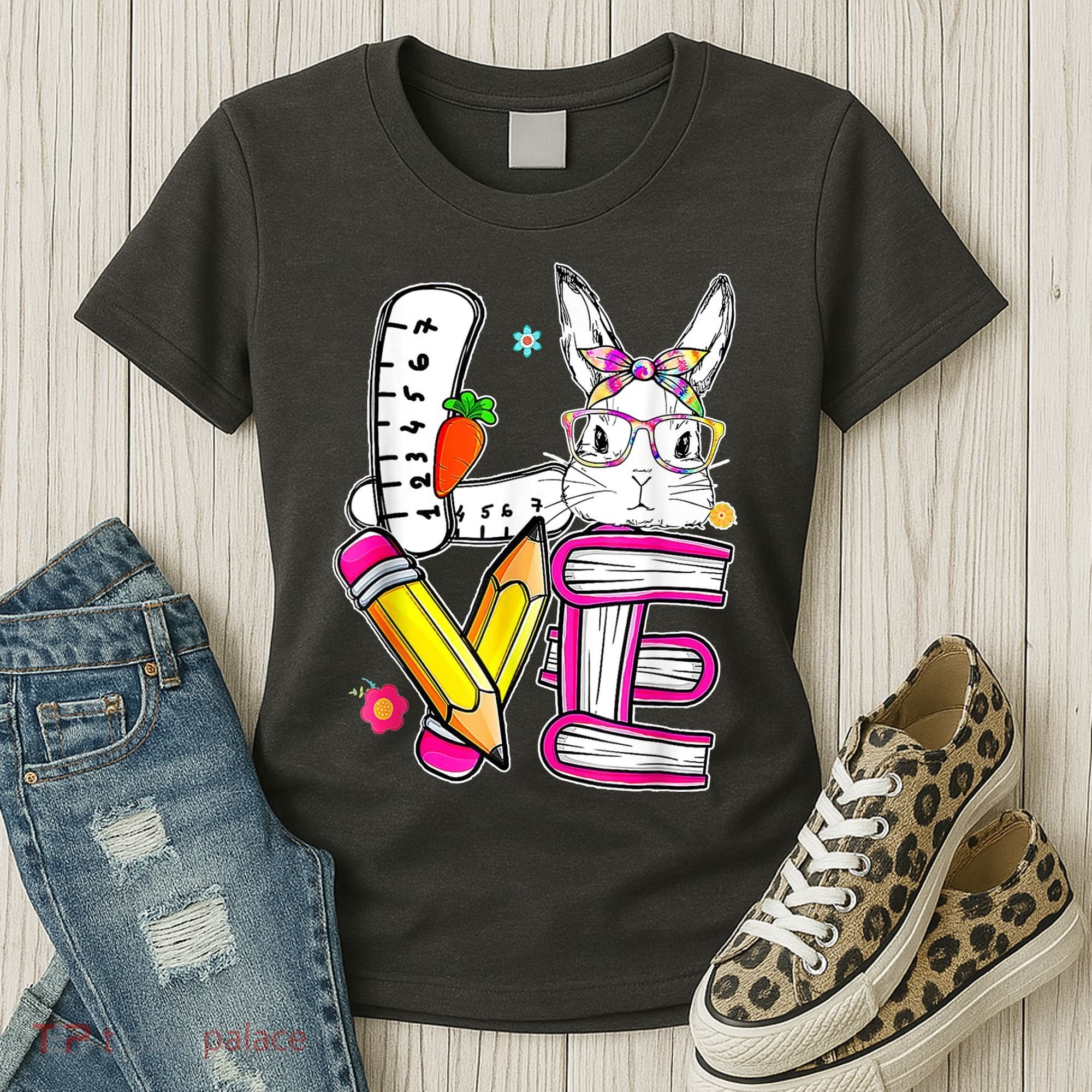 Love Easter Bunny School Women's T-Shirt