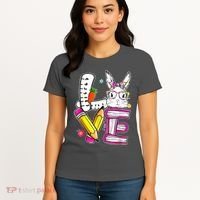 Love Easter Bunny School Women's T-Shirt thumb 4