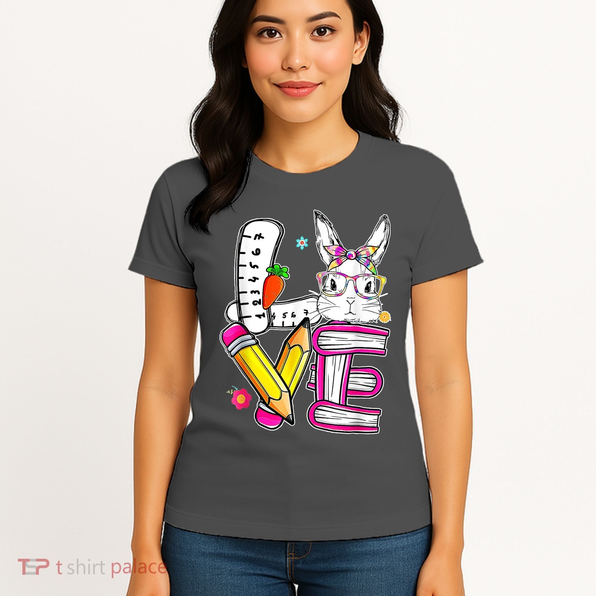 Love Easter Bunny School Women's T-Shirt