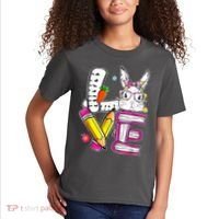 Love Easter Bunny School Kids T-Shirt thumb 2