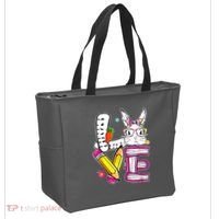 Love Easter Bunny School Tote Bag thumb 2