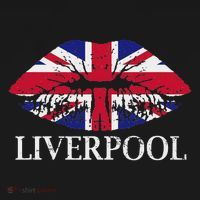 Liverpool England British Flag Lips Pajama Set thumb 2