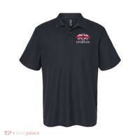 Liverpool England British Flag Lips Polo thumb 0