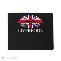 Liverpool England British Flag Lips Mousepad thumb 0