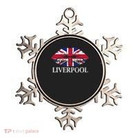Liverpool England British Flag Lips Ornament thumb 0
