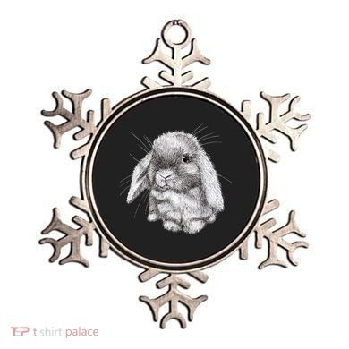 Lop Eared Bunny Rabbit Sketch Gift For Mens Womens Childrens Ornament