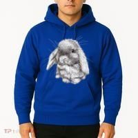 Lop Eared Bunny Rabbit Sketch Gift For Mens Womens Childrens Hoodie thumb 2