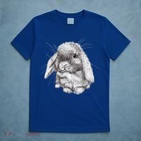 Lop Eared Bunny Rabbit Sketch Gift For Mens Womens Childrens T-Shirt thumb 5