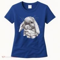 Lop Eared Bunny Rabbit Sketch Gift For Mens Womens Childrens Women's T-Shirt thumb 0