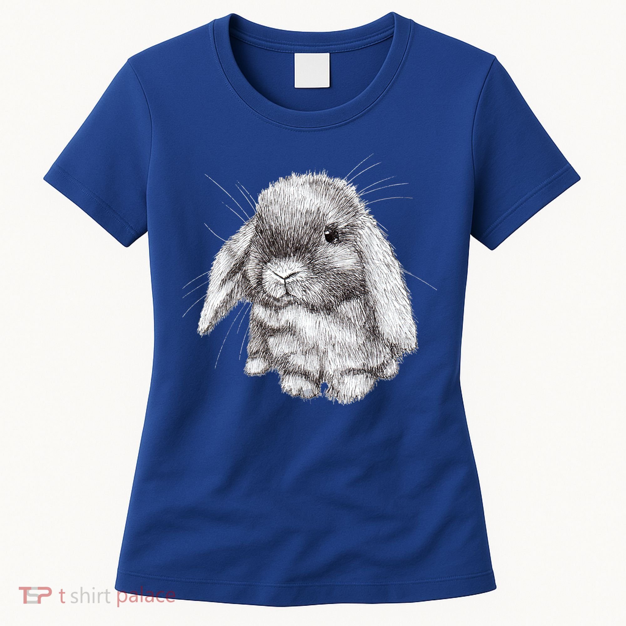 Lop Eared Bunny Rabbit Sketch Gift For Mens Womens Childrens Women's T-Shirt