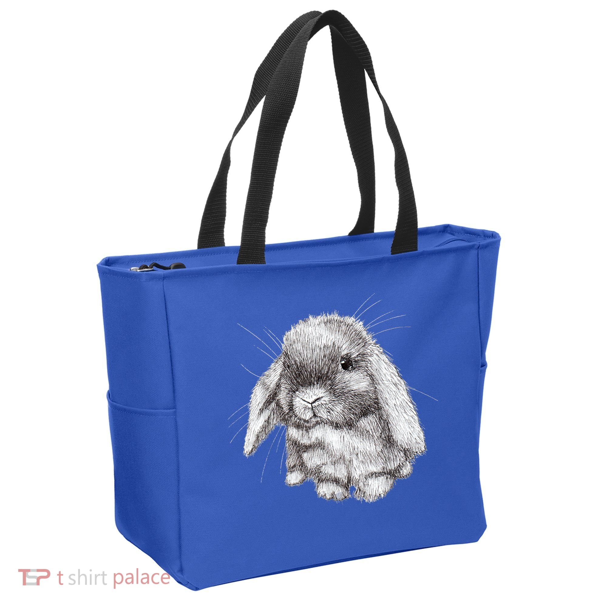 Lop Eared Bunny Rabbit Sketch Gift For Mens Womens Childrens Tote Bag
