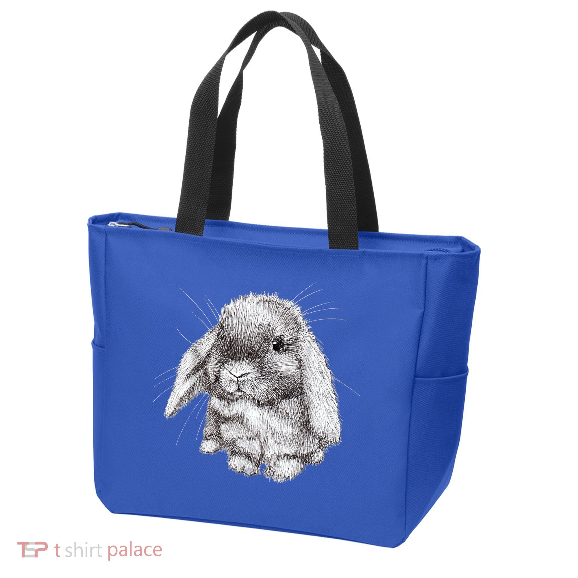 Lop Eared Bunny Rabbit Sketch Gift For Mens Womens Childrens Tote Bag