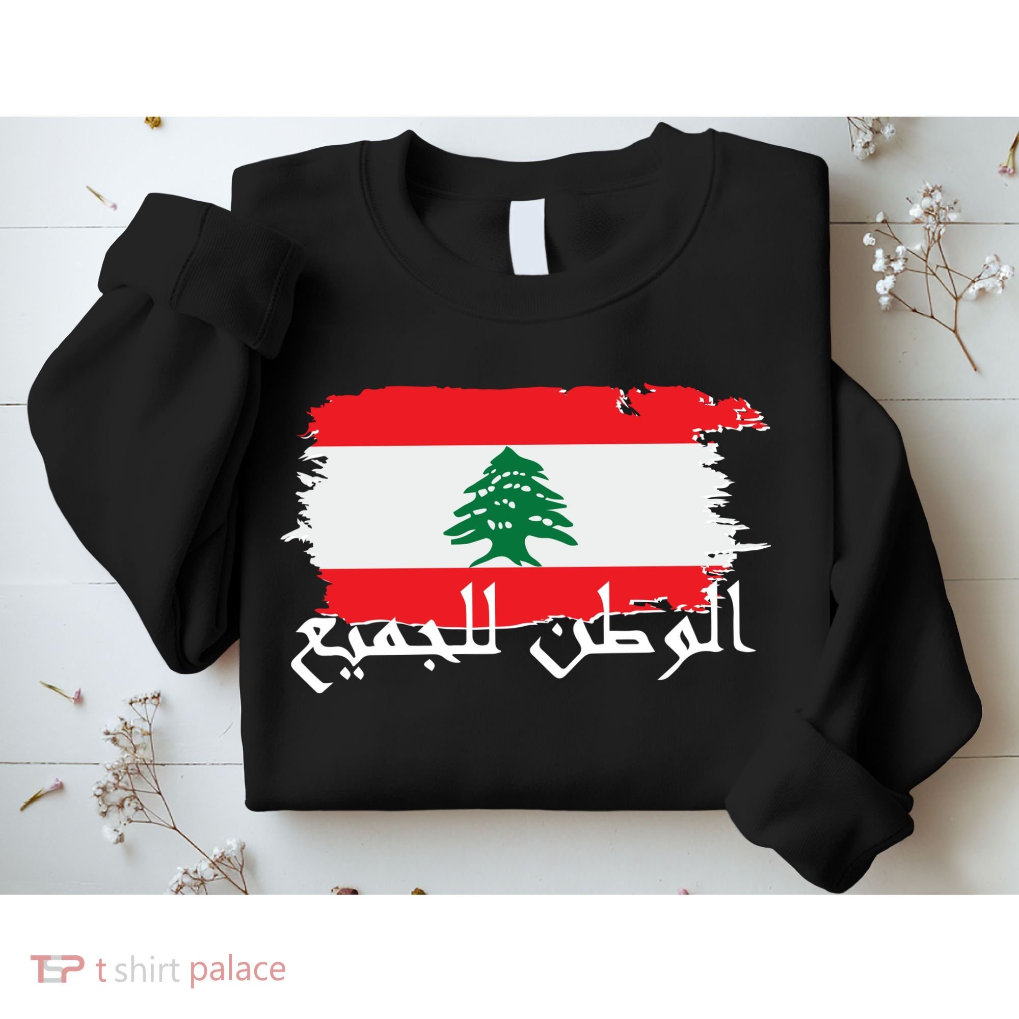 Lebanon Home For All Support Flag Sweatshirt