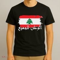 Lebanon Home For All Support Flag T-Shirt thumb 3