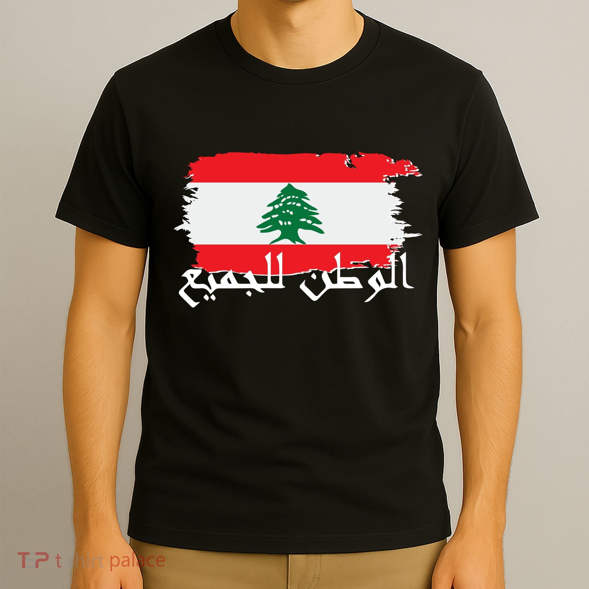 Lebanon Home For All Support Flag T-Shirt