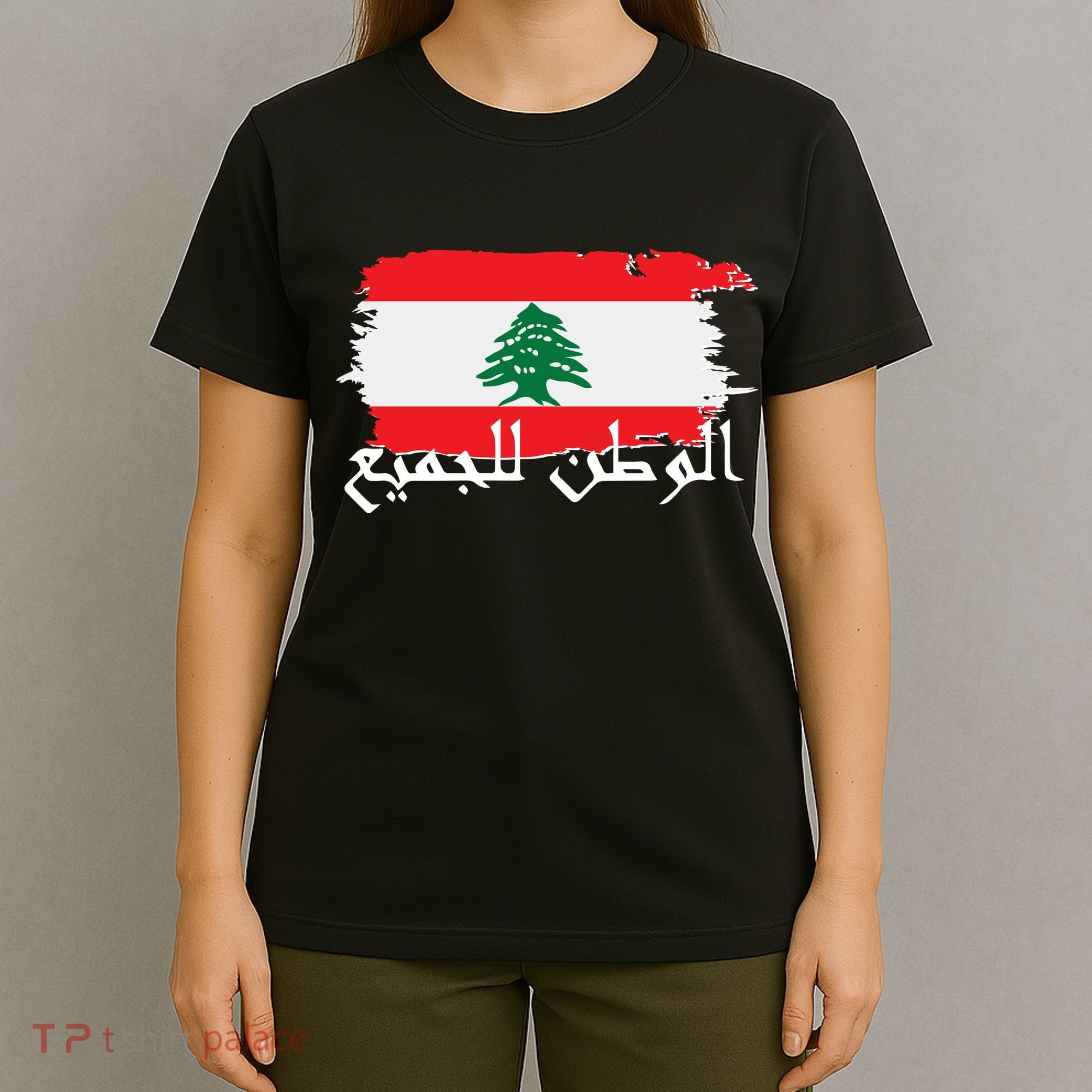 Lebanon Home For All Support Flag T-Shirt