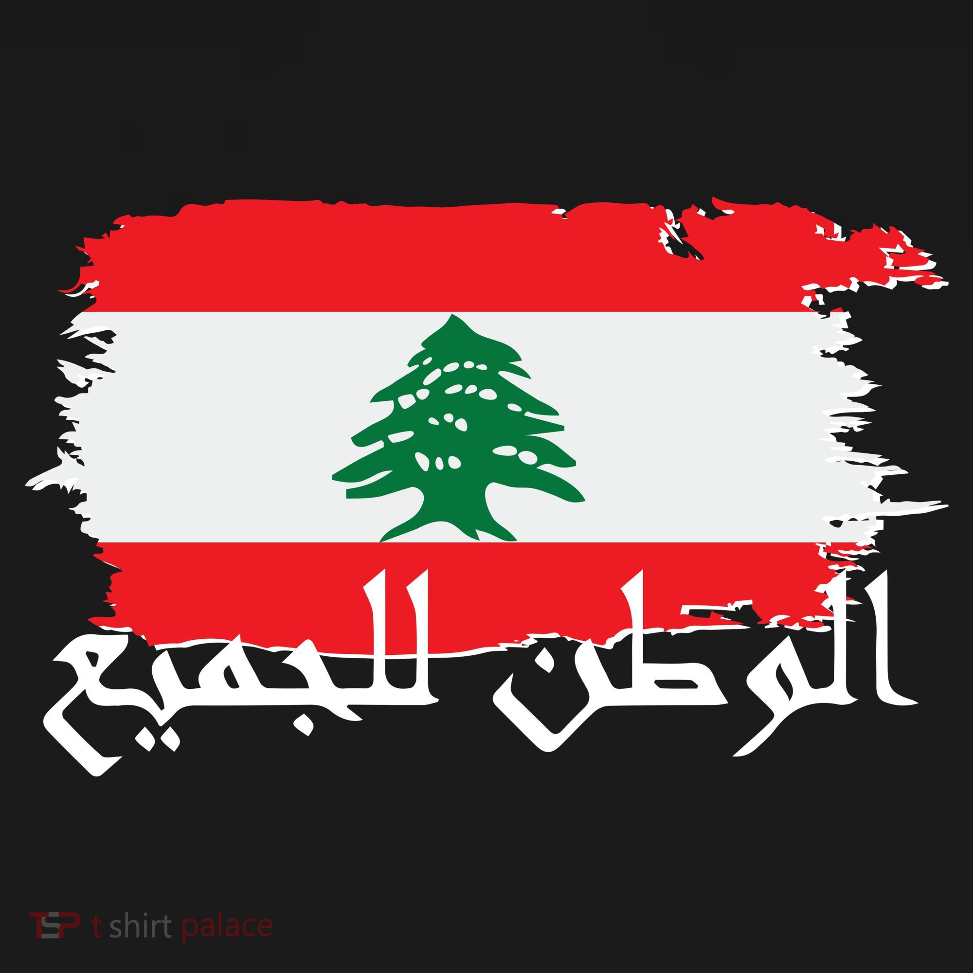 Lebanon Home For All Support Flag Kids T-Shirt