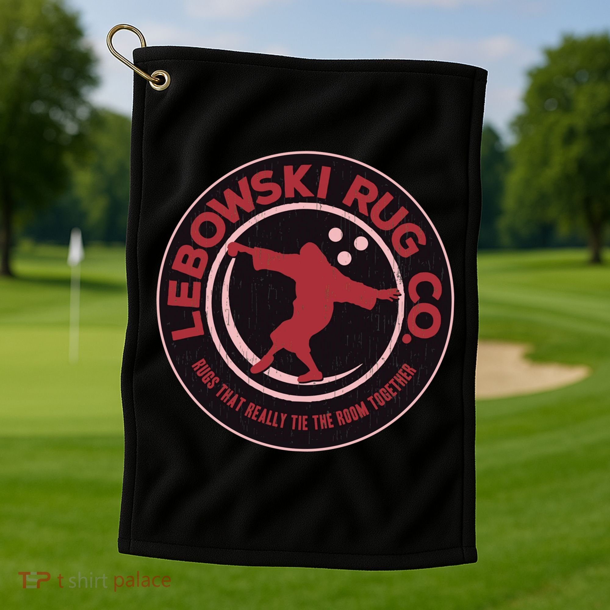 Lebowski Rug Co Golf Towel
