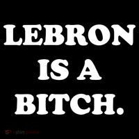 Lebron Is A Bitch Ornament thumb 1