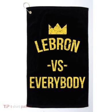 Lebron Vs Everybody LA Bron Basketball Golf Towel