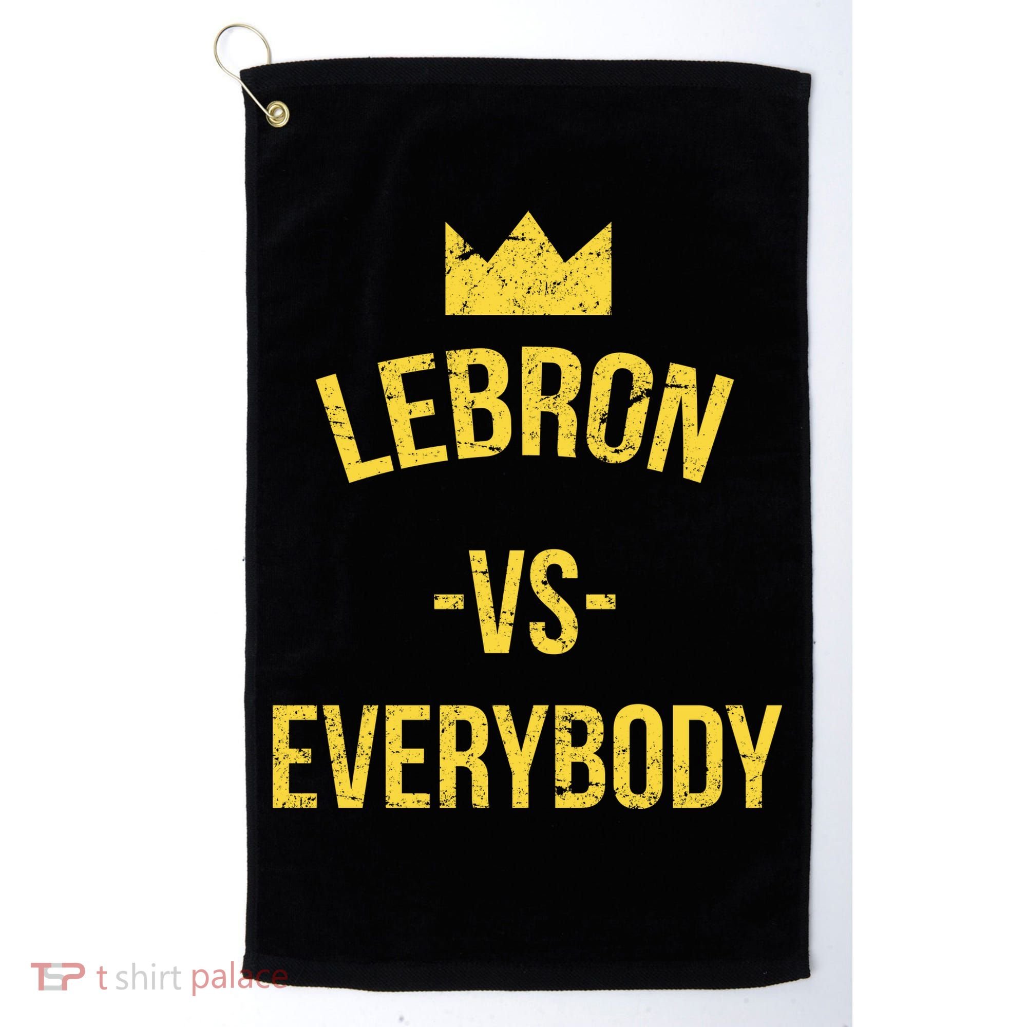 Lebron Vs Everybody LA Bron Basketball Golf Towel
