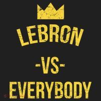Lebron Vs Everybody LA Bron Basketball Golf Towel thumb 3