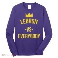 Lebron Vs Everybody LA Bron Basketball Long Sleeve Shirt thumb 0