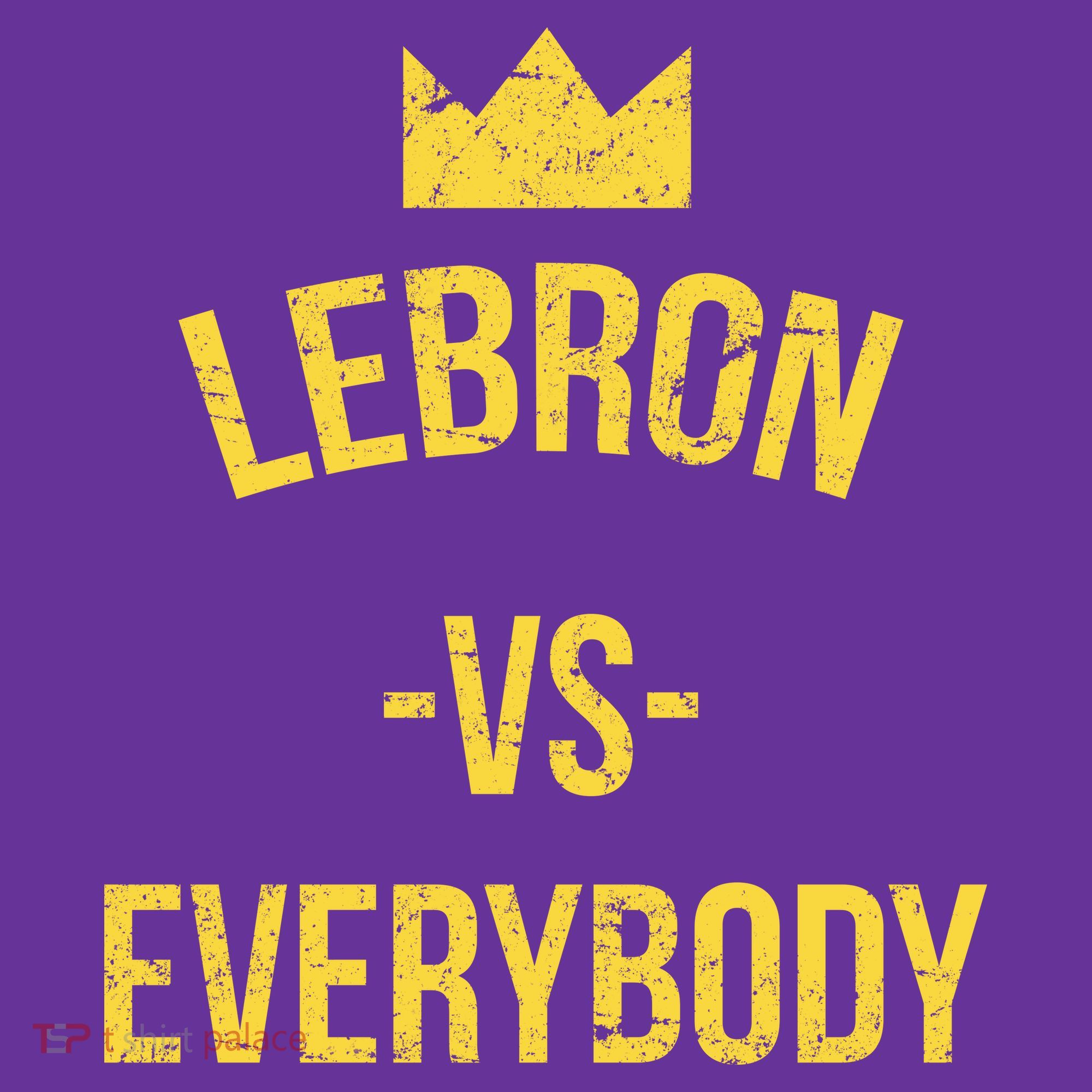 Lebron Vs Everybody LA Bron Basketball Long Sleeve Shirt